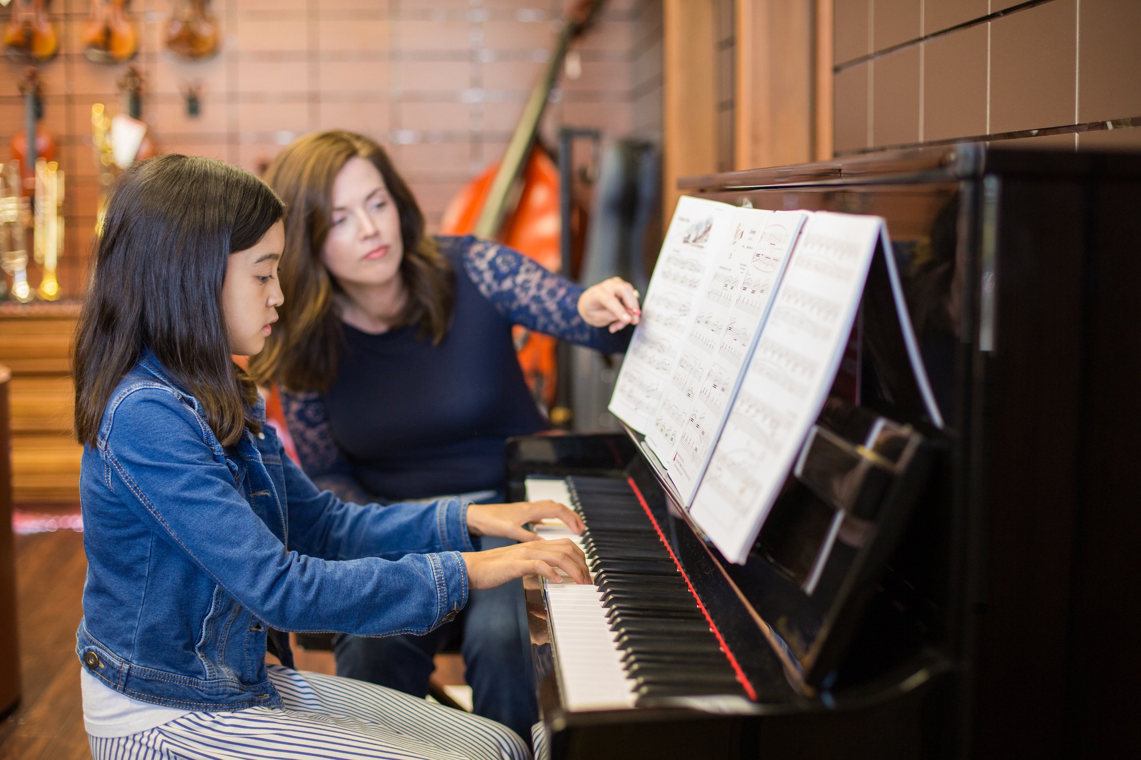 Piano lesson